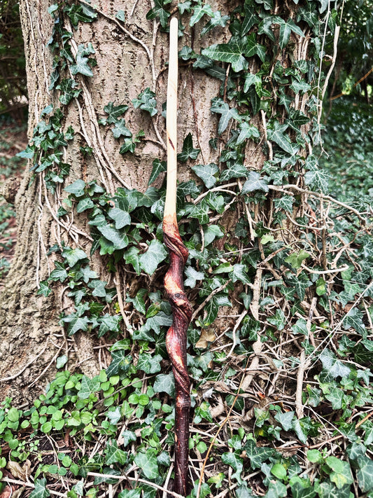 Natural Twist Ceremonial Wand