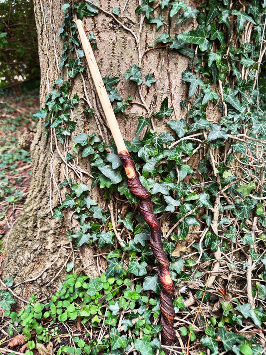 Natural Twist Ceremonial Wand