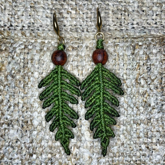 Springtime Fern Earrings