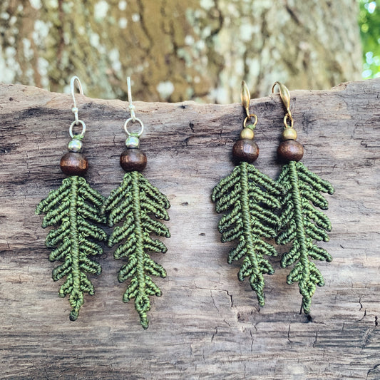 Springtime Fern Earrings